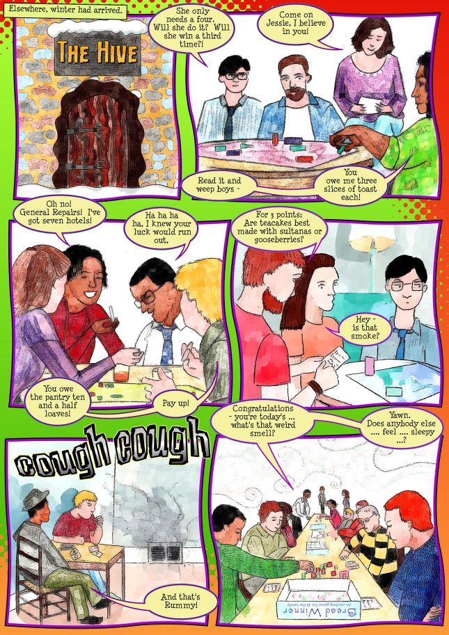 vegan comic for kids