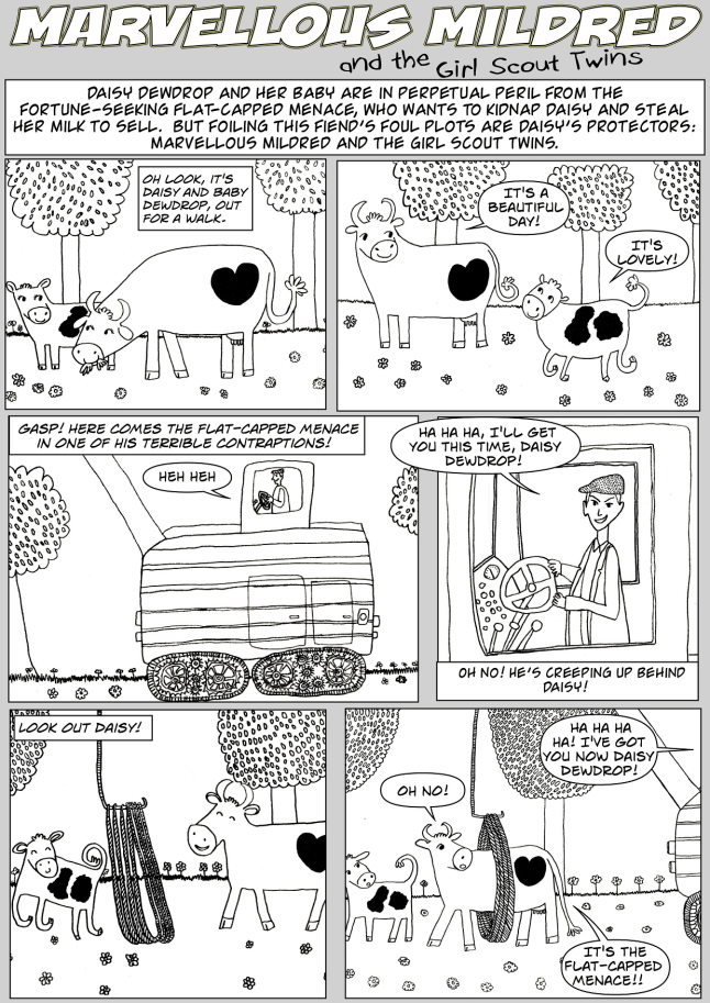 vegan comic for kids