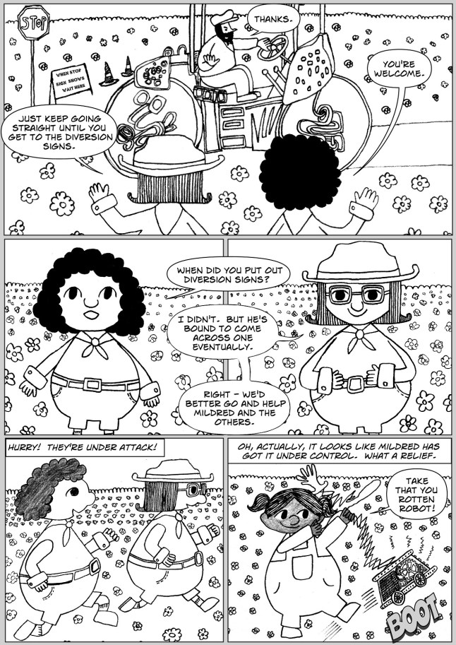 vegan comic for kids