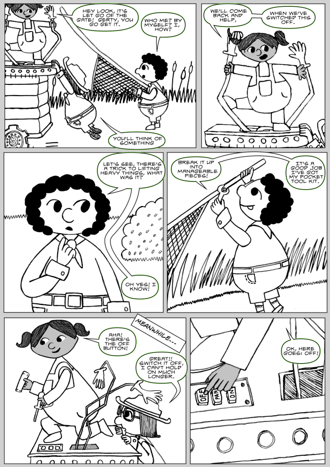 vegan comic for kids