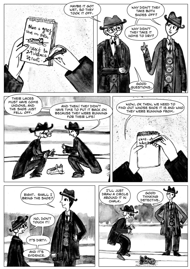 vegan comic for kids