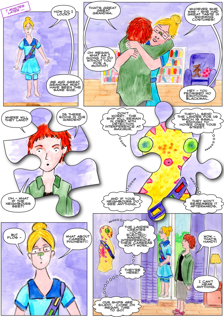 vegan science fiction comic for kids