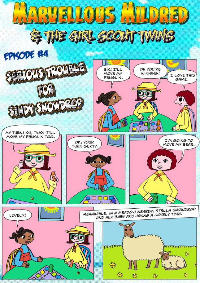 funny vegan comic for kids