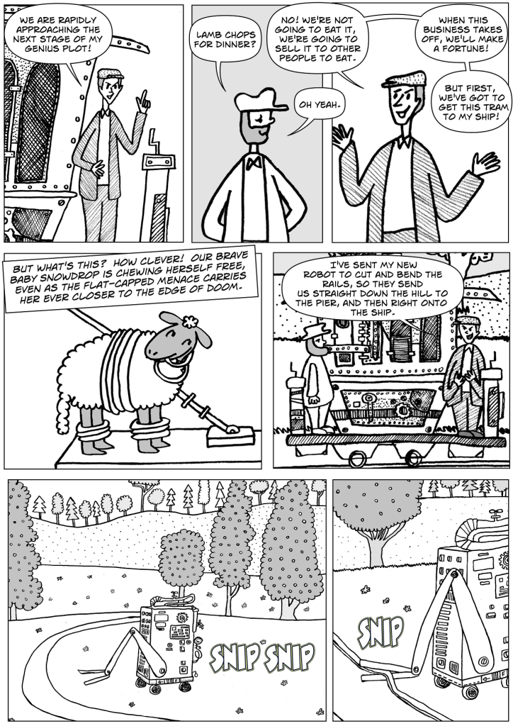 funny vegan comic for kids