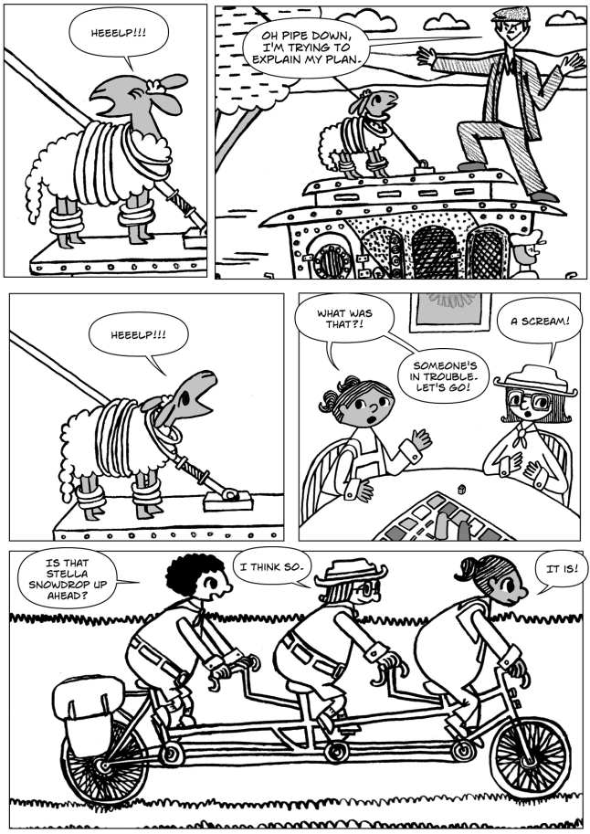 funny vegan comic for kids