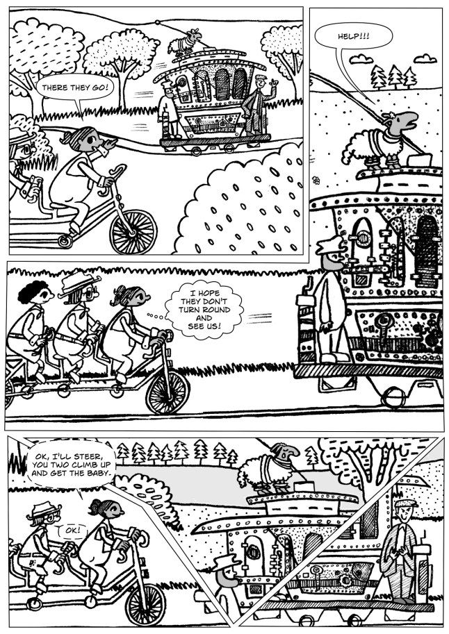 funny vegan comic for kids