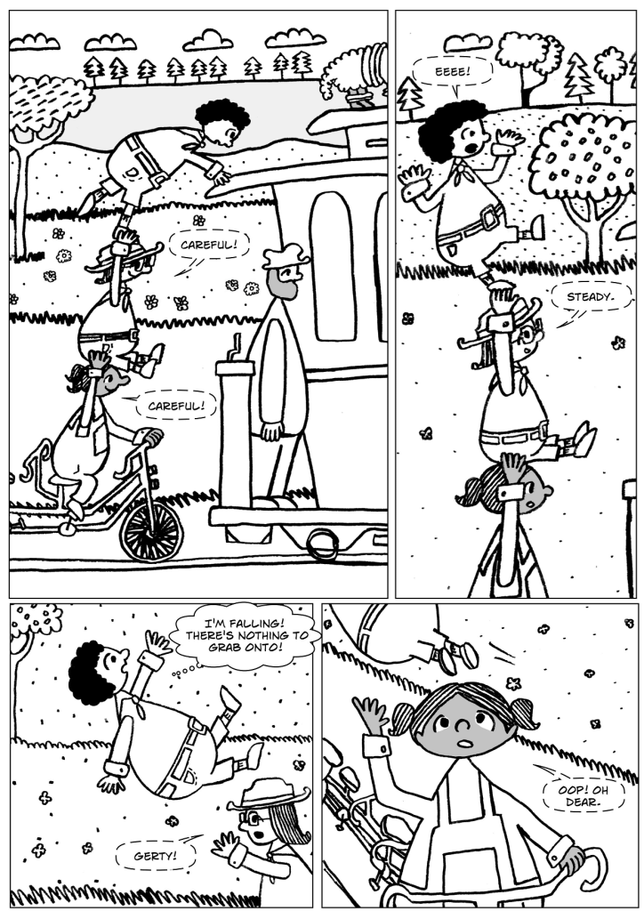 funny vegan comic for kids