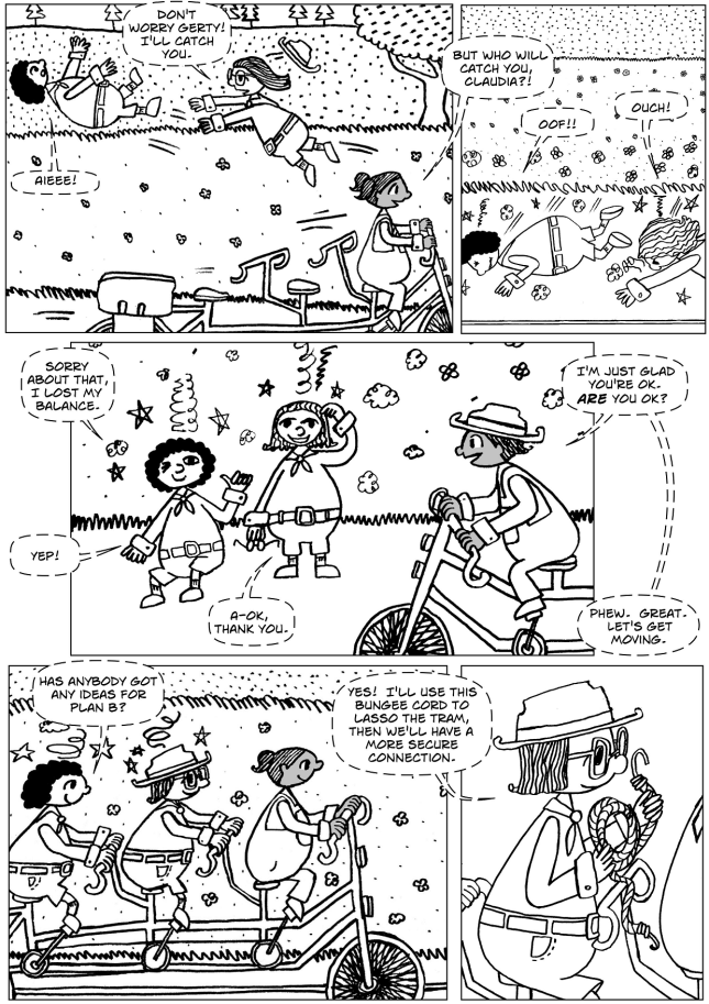 funny vegan comic for kids