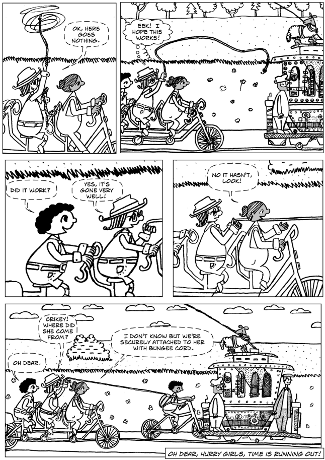 funny vegan comic for kids