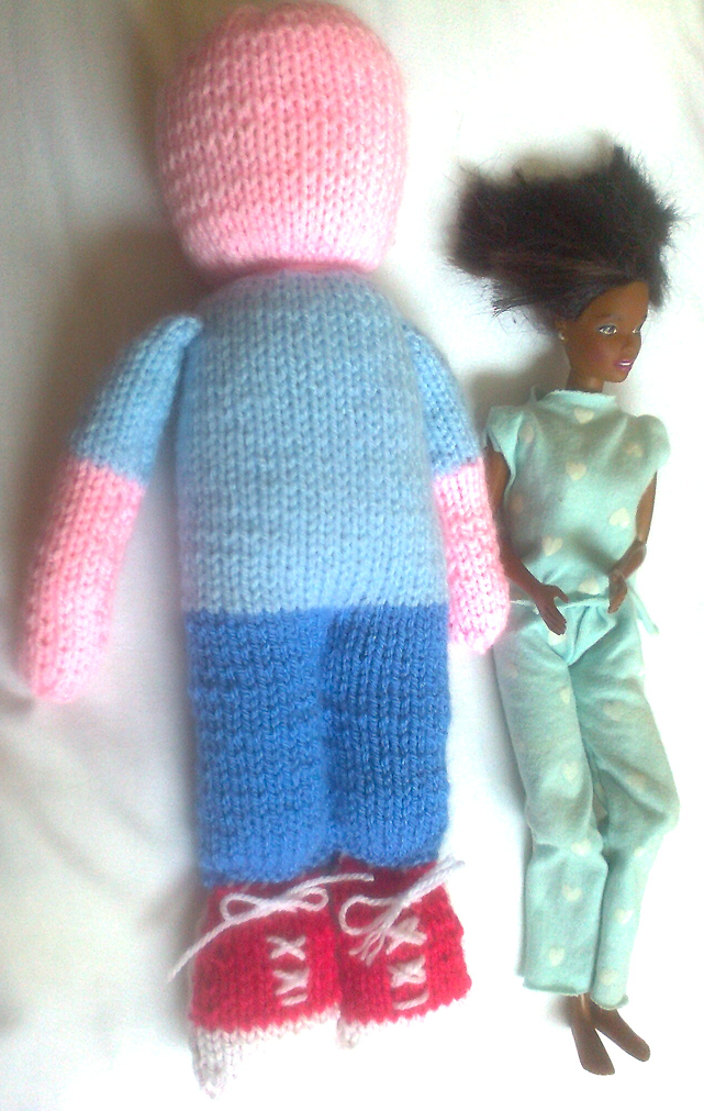 how to make a vegan comicbook character doll