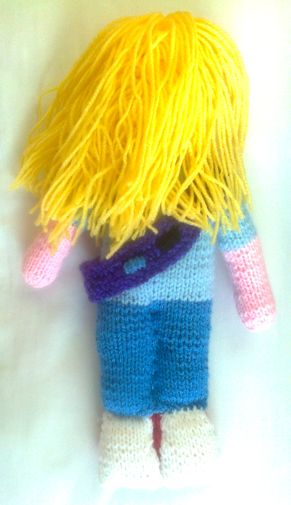 how to make a vegan comicbook character doll