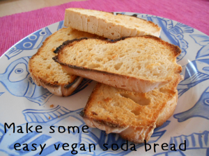 Make some easy vegan soda bread