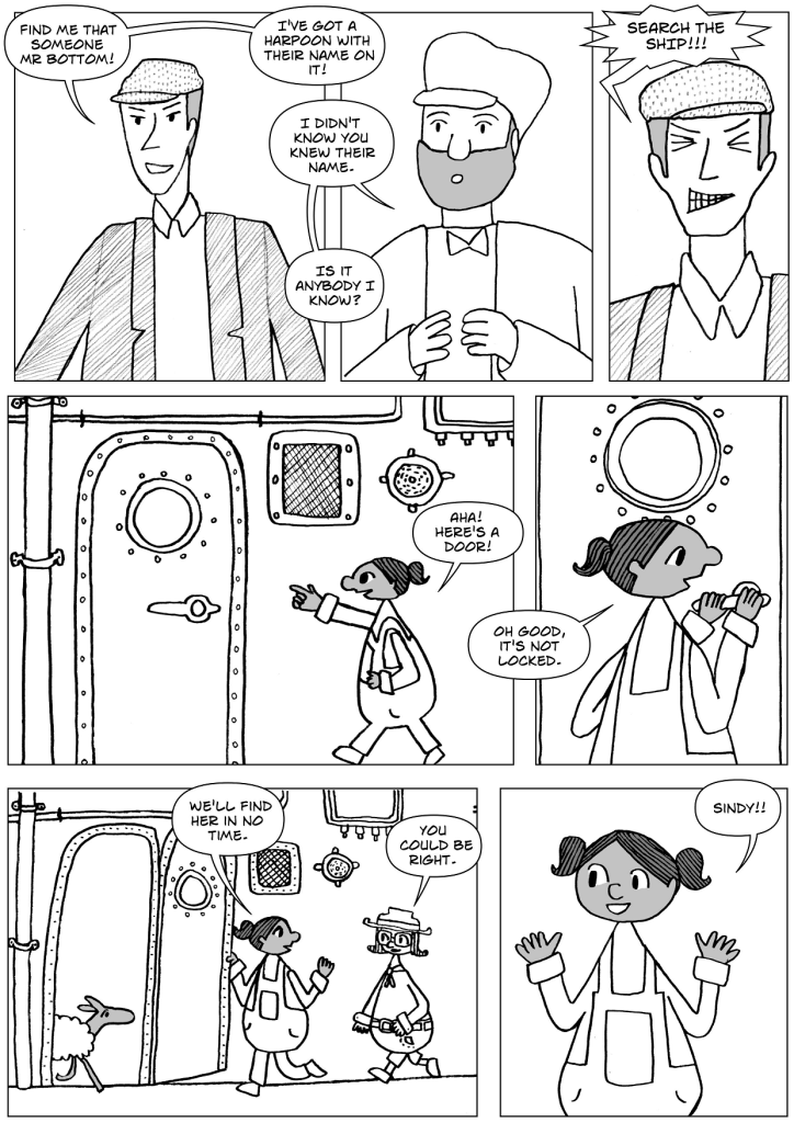 funny vegan comic for kids