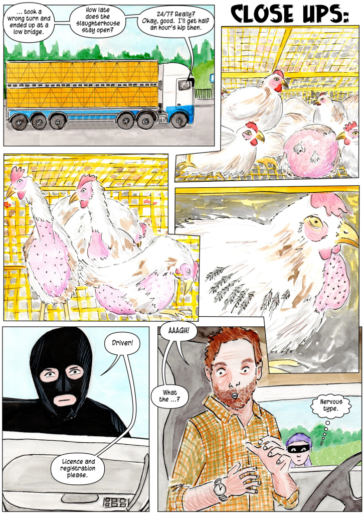 vegan superhero comic for kids