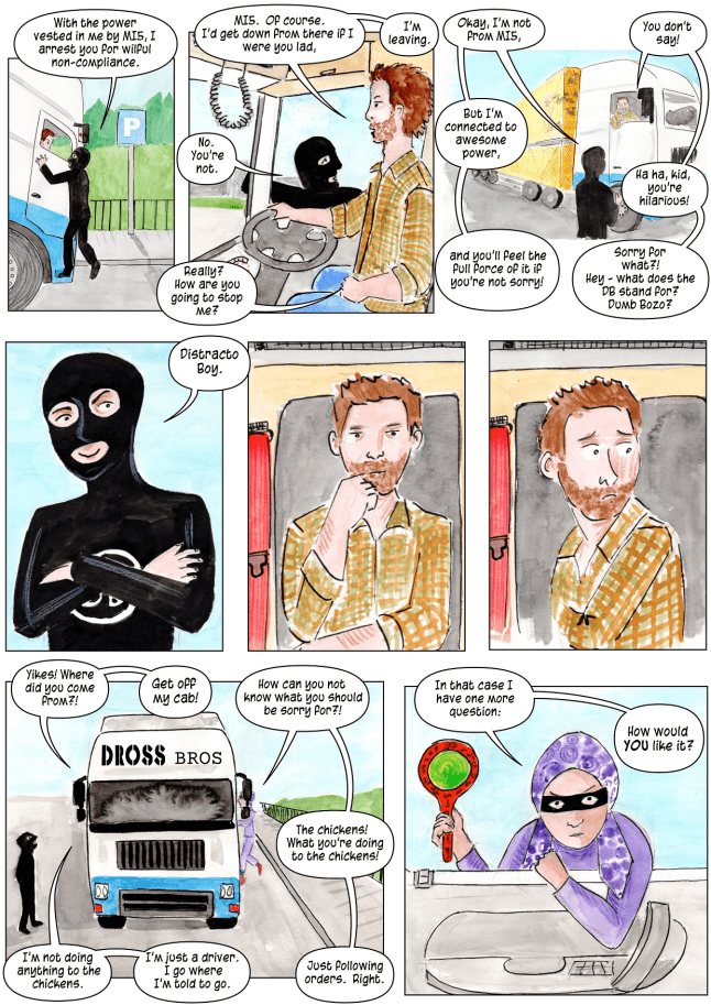 vegan comic for kids