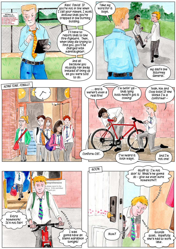 vegan comic for kids