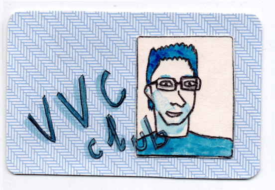 Violet's Vegan Comics club member