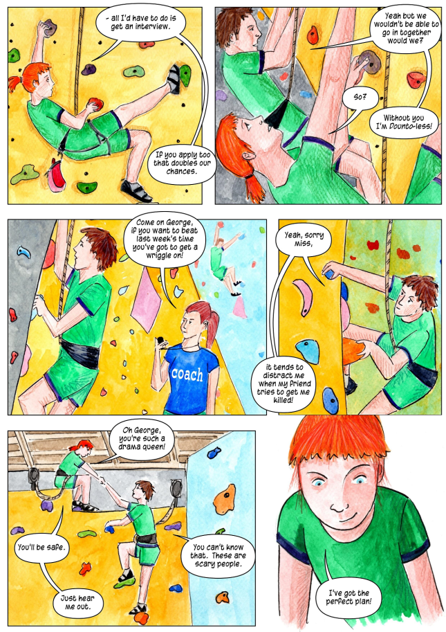 vegan comic for kids