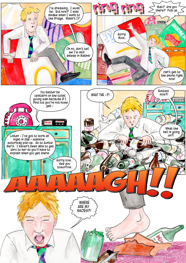 vegan comic for kids