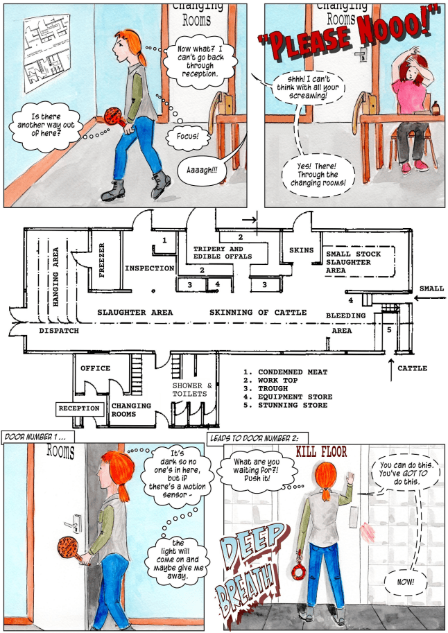 vegan comic for kids