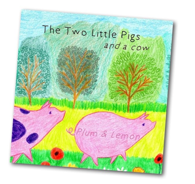 The Two Little Pigs and a cow
