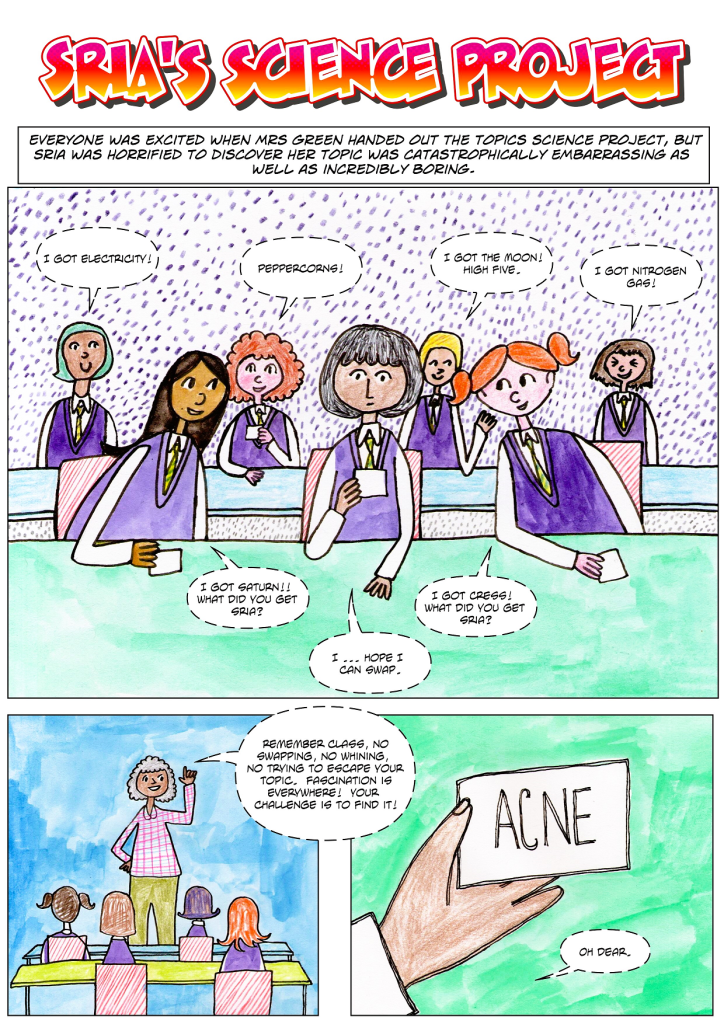 vegan children's comic